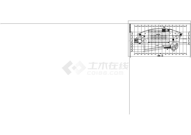 某大学图书馆设计规划建筑全套施工图-图二