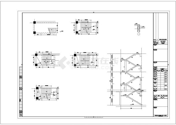 办公楼设计_北京海淀区某八层框架结构办公楼建筑设计CAD图纸-图一
