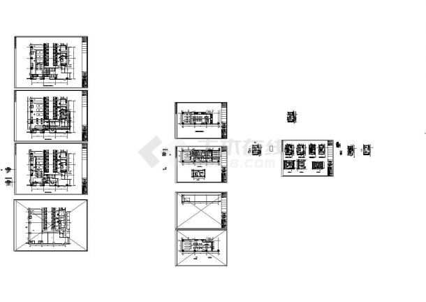 [施工图][甘肃]超高层甲级写字楼暖通全系统设计施工图纸（冷热源设计）-图一