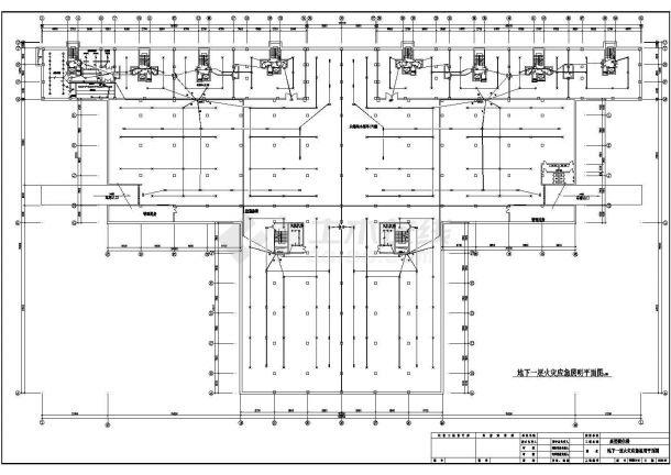 某高层住宅楼12栋电气设计CAD施工图纸-图二