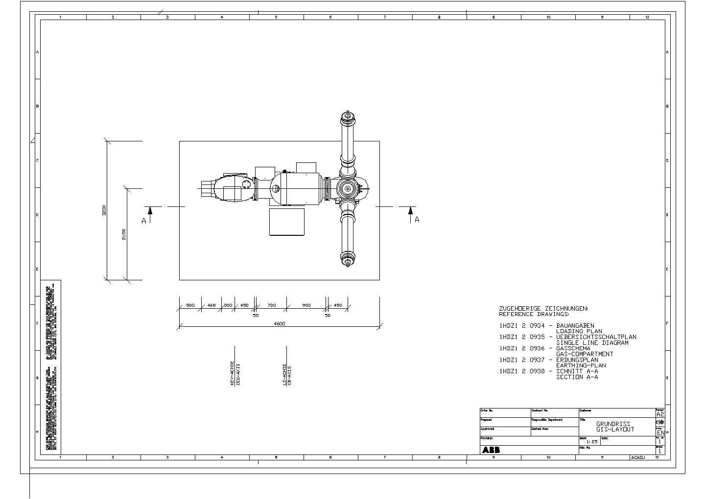 某高压原理图CAD详细设计节点图