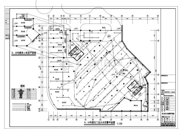 某火灾自动报警施工图CAD大样设计-图一