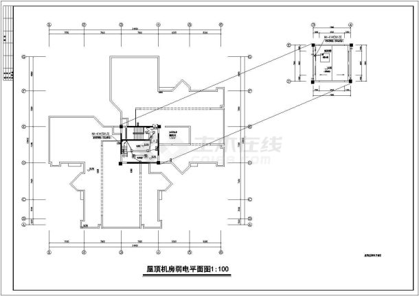 某17层公寓电气CAD详细设计完整全套-图二