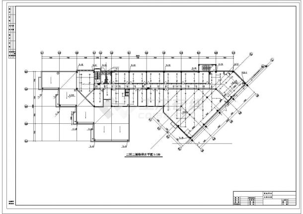 [浙江]8层办公楼建筑给排水施工图纸（气体灭火）-图二