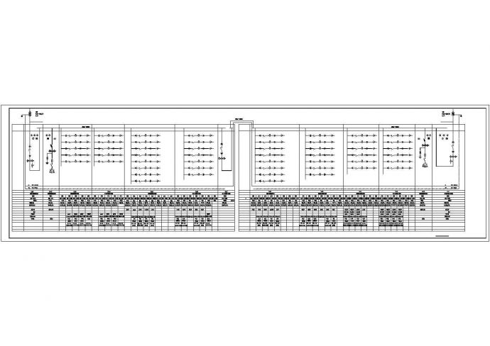 某1000KVA变电所CAD全套构造设计图_图1