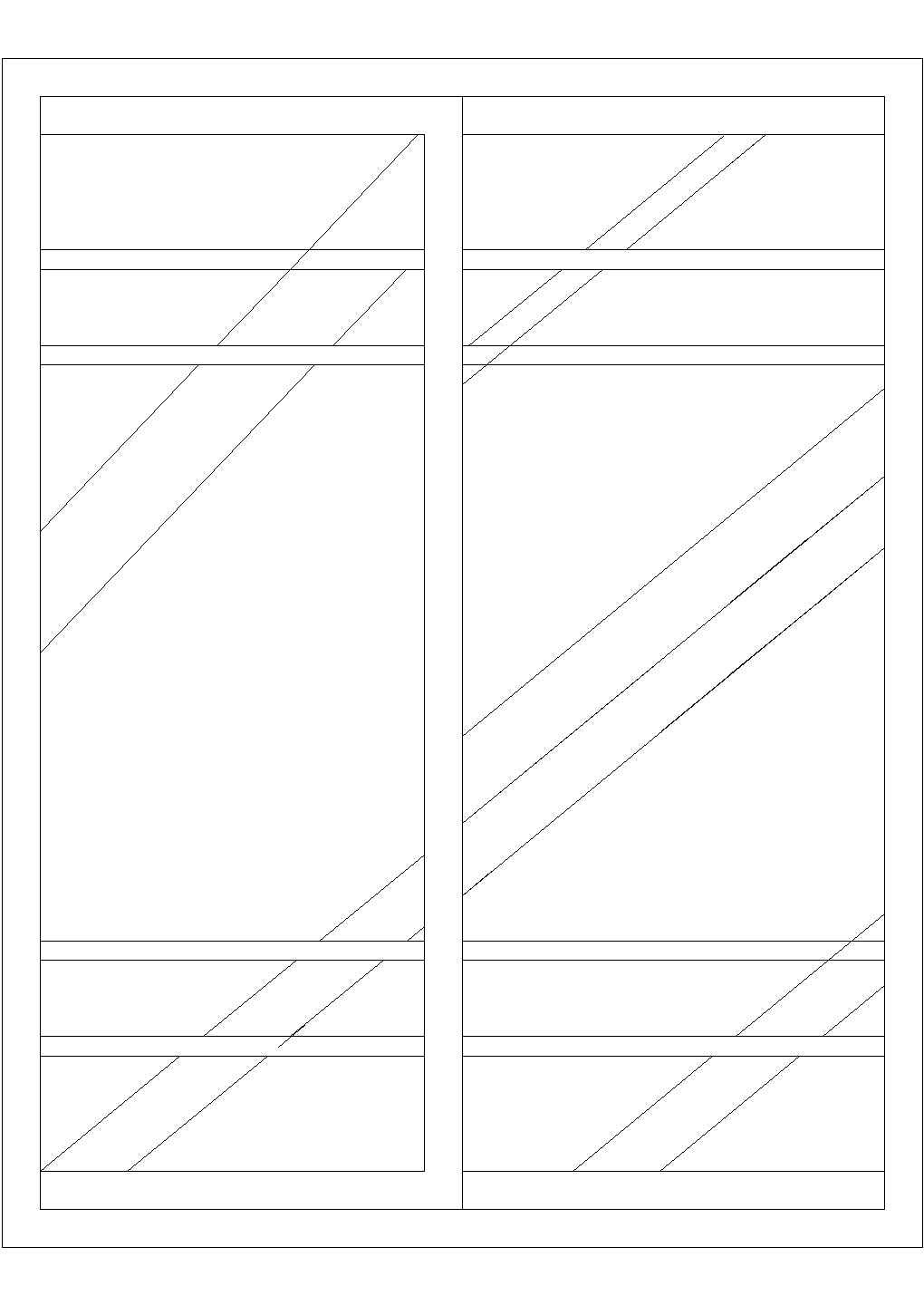 某标准型简单木门详细施工设计方案CAD图纸