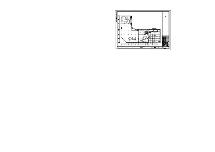 重庆某网红商业楼内部消火栓系统设计CAD图纸_图1