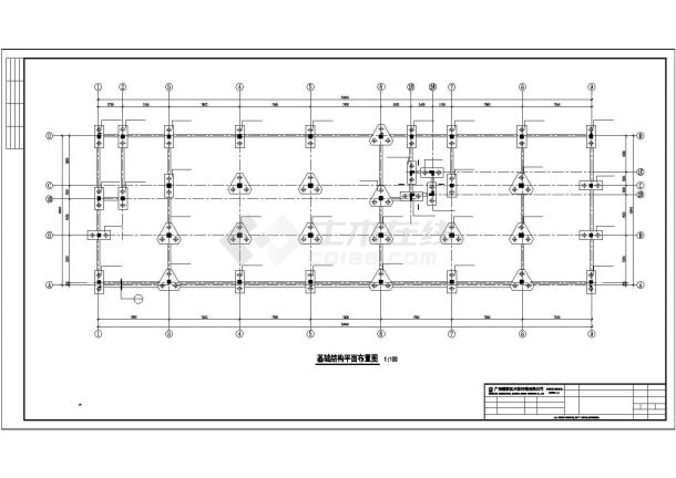 某地区主厂房改造工程设计CAD图纸-图二