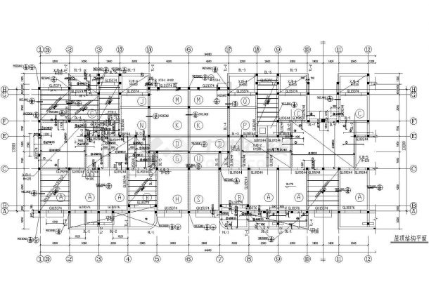 【杭州】某粮管所多层住宅楼全套施工设计cad图(含标准层平面图)-图二