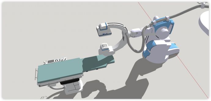 手术室全自动医疗器械su模型_图1