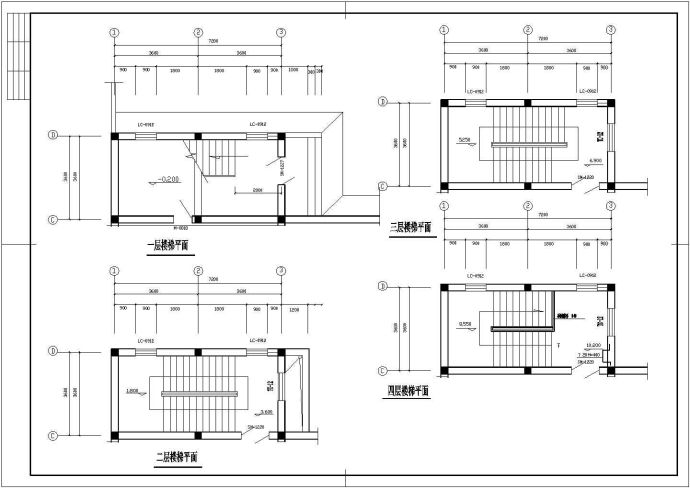 某中式仿古活动中心建筑详细设计施工方案CAD图纸_图1