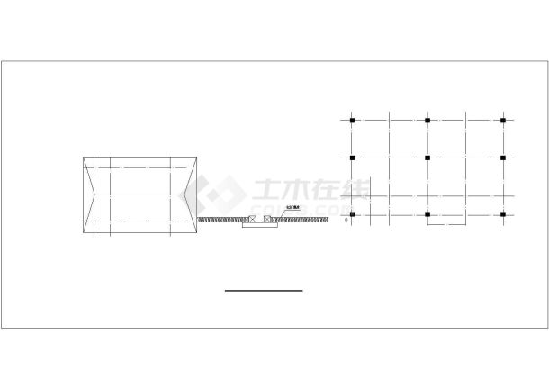 某花园2层会所建筑设计CAD方案图（含总规划设计）-图一