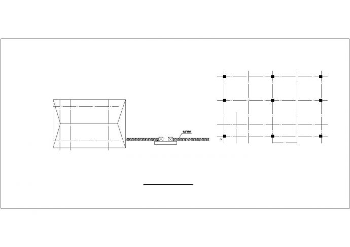 某花园2层会所建筑设计CAD方案图（含总规划设计）_图1