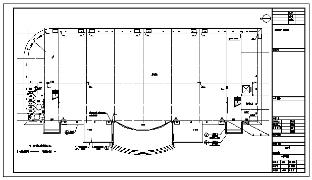 土木工程毕业设计_6200平米五层实训楼建筑施工cad图(含计算书，毕业设计)_图1