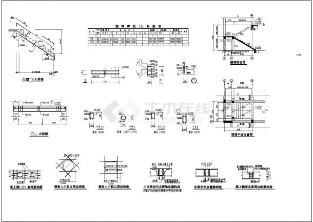某中国古典别墅建筑详细施工设计方案CAD图纸-图一