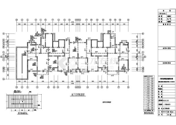 [天津]18层剪力墙结构高层住宅结构施工图（短肢剪力墙）-图二