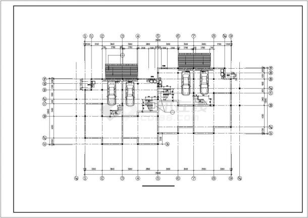 西湖别墅单体全套建筑CAD设计施工图-图二