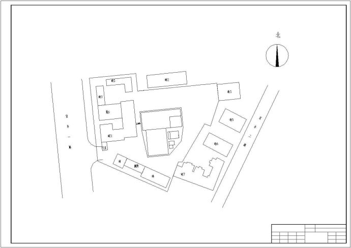 1500平米3.5米深基坑开挖工程建筑设计CAD图纸_图1