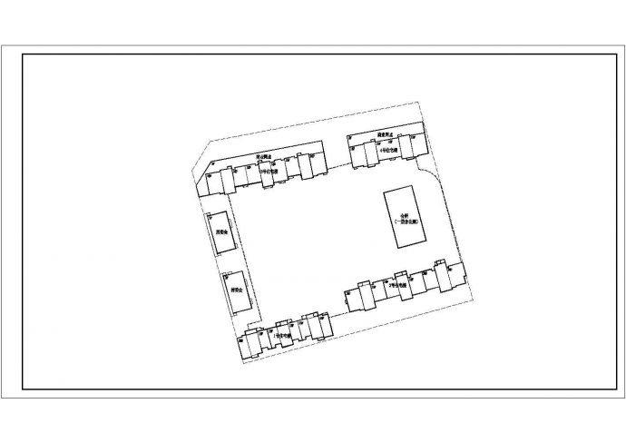 深7.5米基坑护坡+降水工程建筑设计CAD图纸_图1