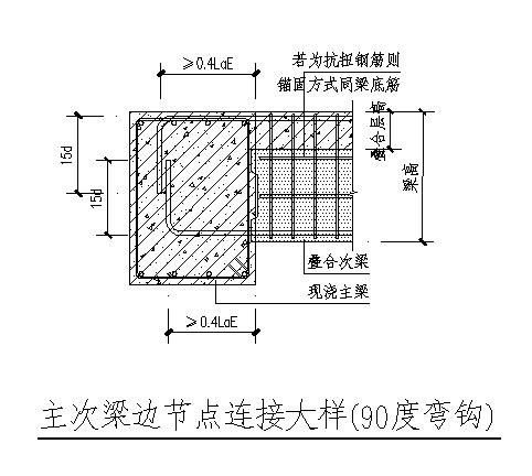 神农大厦构造建筑设计施工图-图二