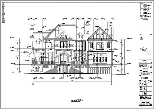 某别墅门窗设计CAD参考图纸-图二