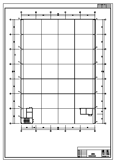 厂房设计_二层洁净厂房制剂车间给排水施工cad图，共三张-图二