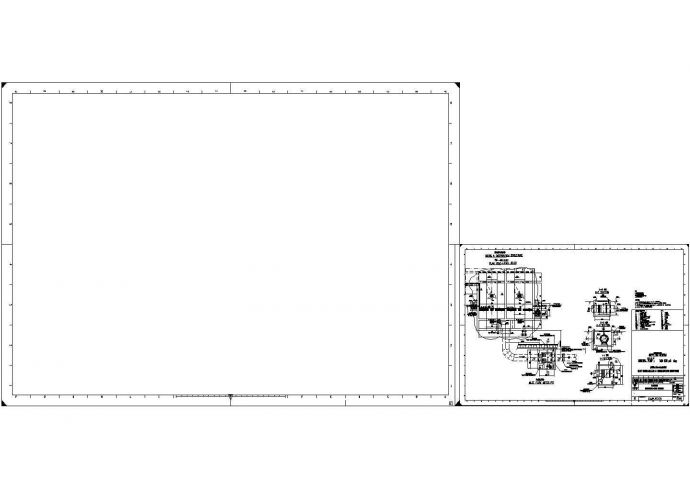 某地区高密度沉淀池完整工艺设计详细方案CAD图纸_图1