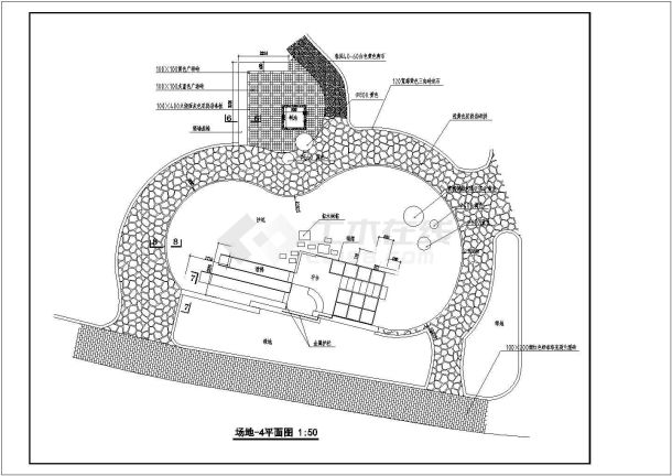 某儿童乐园景观CAD设计详细全套施工图-图二