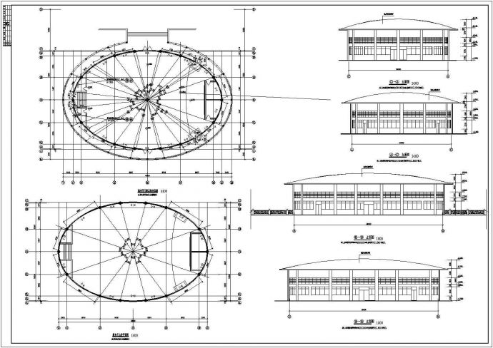 某教学楼全套CAD设计大样详细施工图_图1