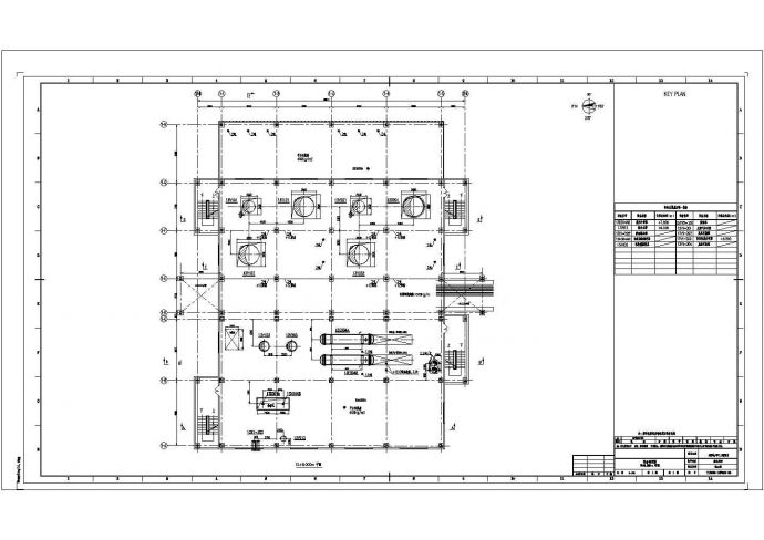 某化工厂渣水处理CAD构造完整节点详细施工图_图1