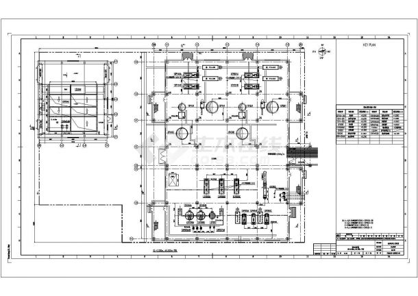 某化工厂渣水处理CAD构造完整节点详细施工图-图二