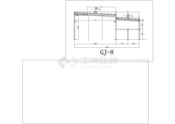 厂房设计_某石材厂房设计CAD施工图-图一