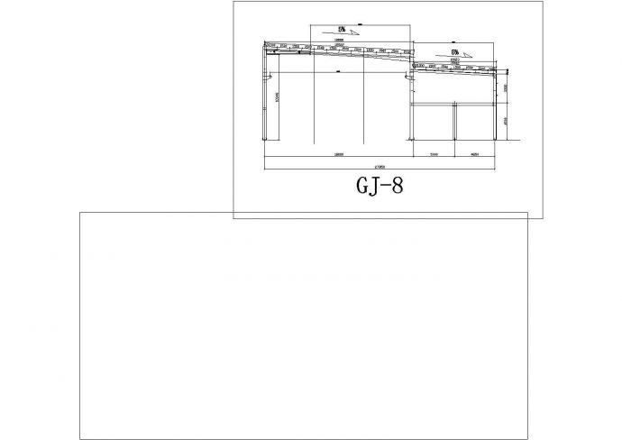 厂房设计_某石材厂房设计CAD施工图_图1