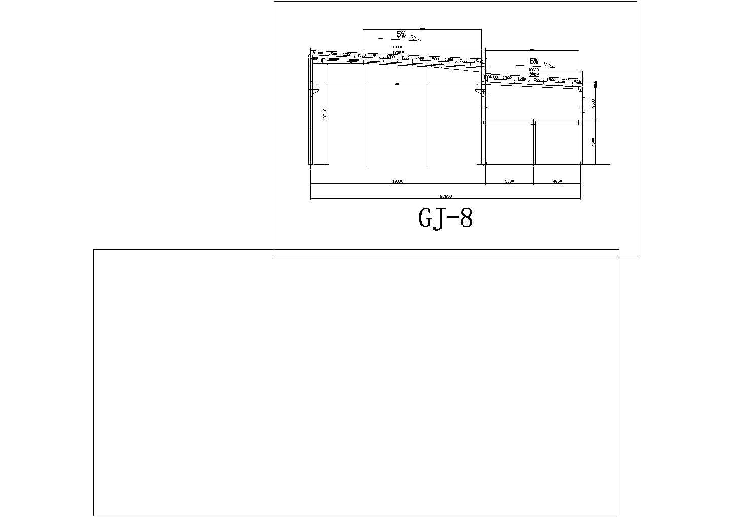 厂房设计_某石材厂房设计CAD施工图