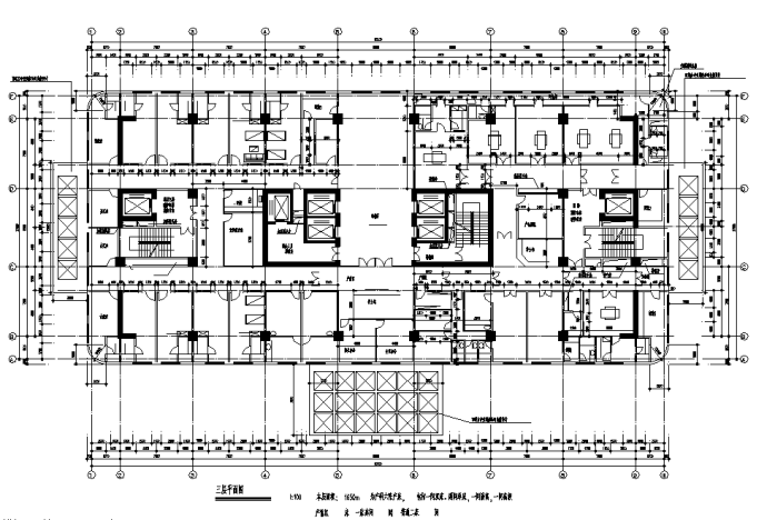 20层33008平方米人民医院住院楼建筑设计施工cad图纸_图1