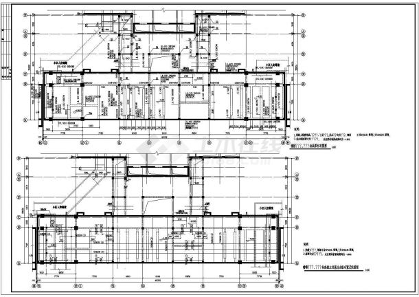 某十七层剪力墙结构住宅区综合楼建筑施工图-图一