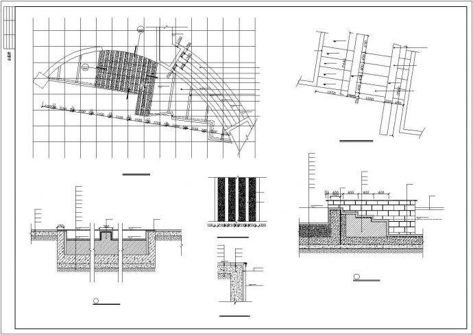 郑州彩田公园园林环境工程设计CAD图纸_图1