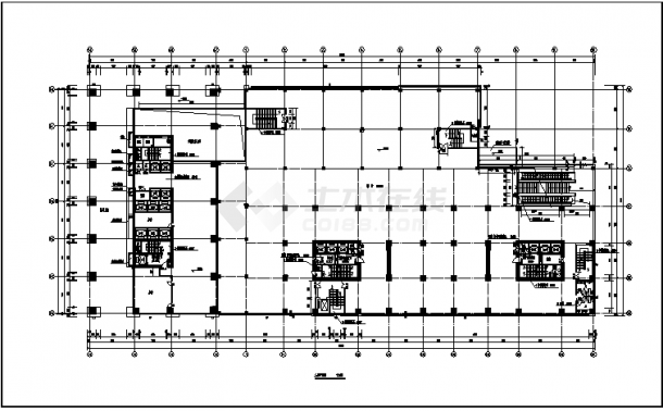 某三十一层绿景大厦公寓建筑施工cad图，共九十二张-图二