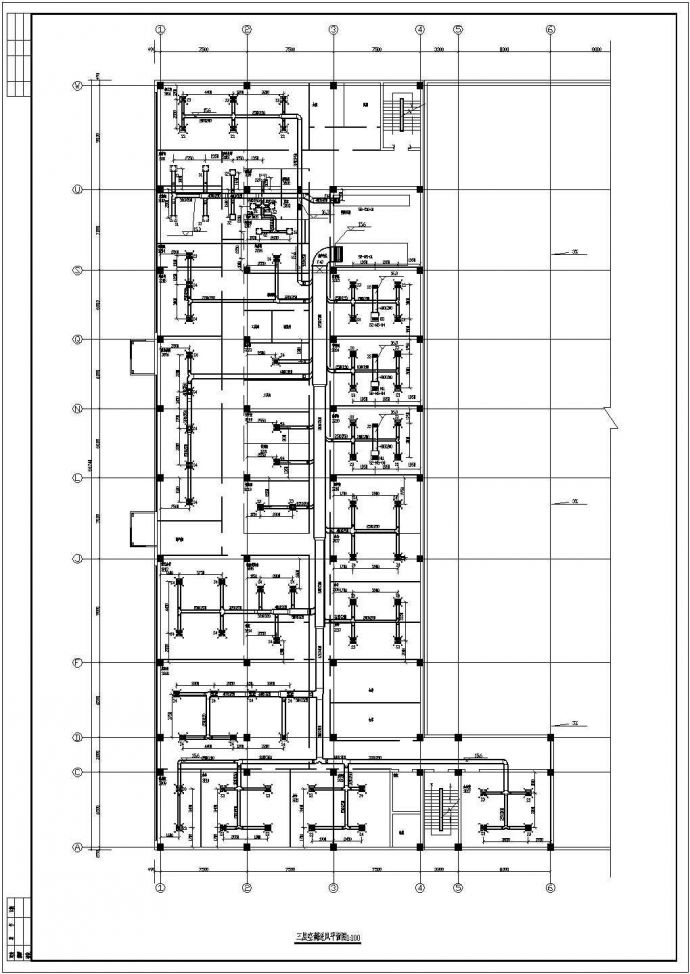 某制剂车间中央空调设计cad全套施工图（含设计说明）_图1