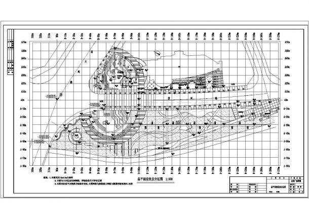 某现代高档会所广场景观绿化规划设计cad全套施工图纸（甲级院设计）-图二