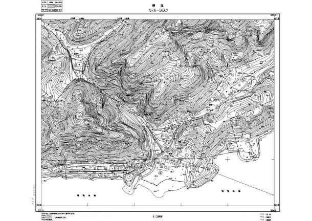 温岭五龙山湿地公园整体规划设计CAD图纸-图二
