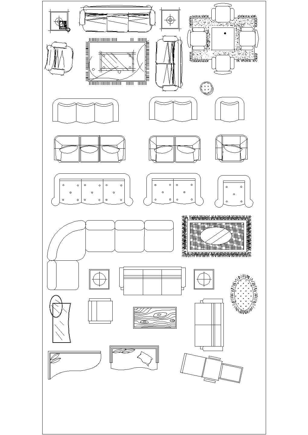 【苏州】某景区公寓内全套设施设计cad图纸