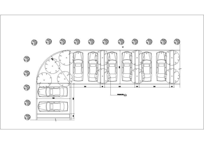 【南京】某精品小区停车场全套建筑施工设计cad图纸_图1