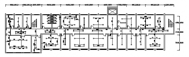 某四层海湾渔人码头改造工程火灾系统设计cad图，共四张-图一