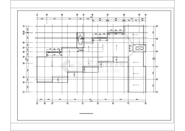 四建幼儿园三层建筑布置参考方案-图一