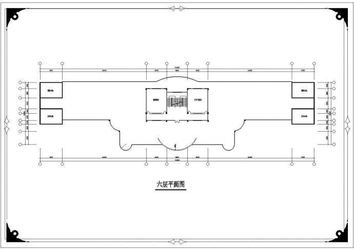 中学教学楼方案CAD建筑设计施工图_图1