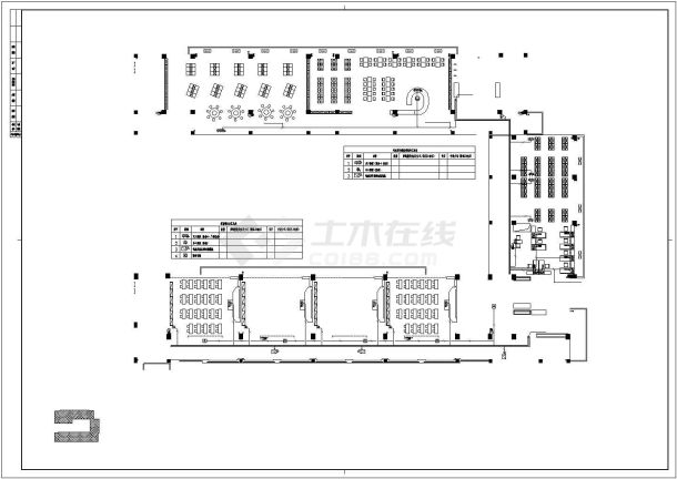 某地学校教学楼建筑设计CAD图纸（共8张）-图二