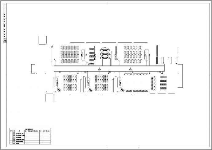 某专业教学楼建筑设计CAD图纸（共4张）_图1