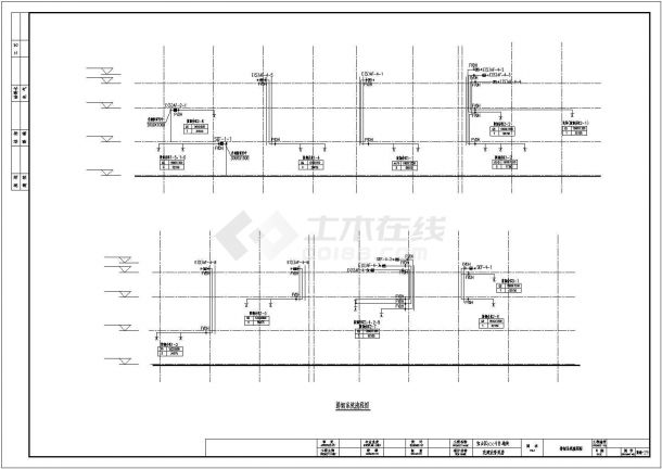 [上海]某大型商场空调通风设计cad全套施工图纸（含设计说明）-图二