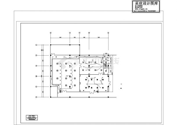 某公司净化工程电气图纸CAD图纸-图二